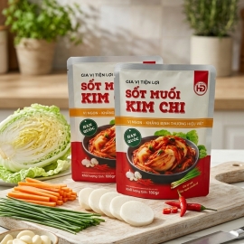Xốt Muối Kim Chi HD Spices – Gia Vị Muối Kim Chi, Muối Dưa Chua Tiện Lợi Chuẩn Vị