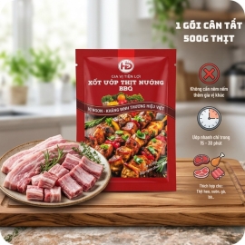 Xốt Ướp Thịt Nướng BBQ HD Spices 80g – Gia Vị Ướp Thịt Nướng Đậm Đà