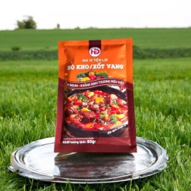 Gia Vị Bò Kho / Xốt Vang HD 80g – Nấu Bò Kho Thơm Ngon, Đậm Vị, Tiện Lợi Tại Nhà