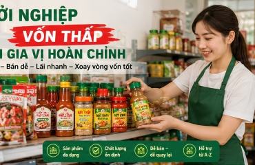 Vốn Dưới 10 Triệu: Cách Bắt Đầu Kinh Doanh Gia Vị Hoàn Chỉnh