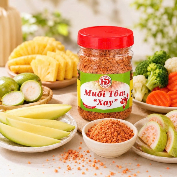 Sỉ Muối Tôm Xay HD 100g Lốc 10 Hũ – Nguồn Hàng Cho Tạp Hóa, Cửa Hàng Trái Cây