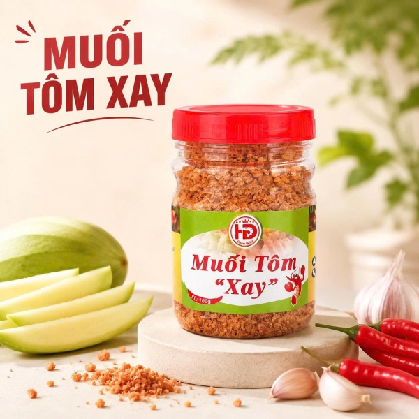 Sỉ Muối Tôm Xay HD 100g Lốc 10 Hũ – Nguồn Hàng Cho Tạp Hóa, Cửa Hàng Trái Cây