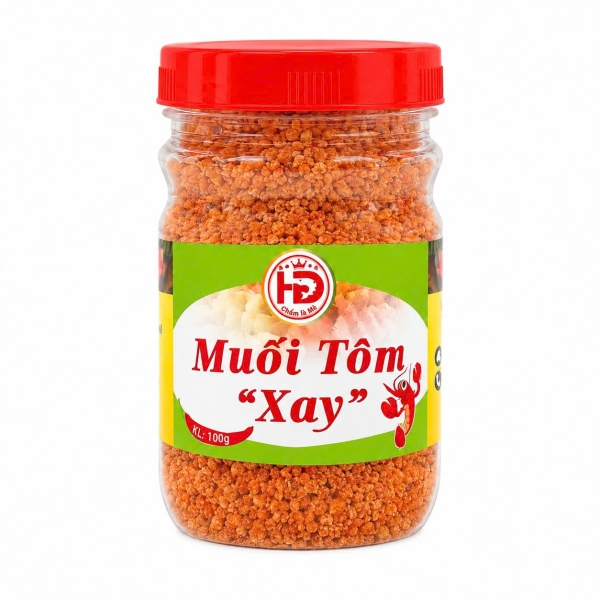 Sỉ Muối Tôm Xay HD 100g Lốc 10 Hũ – Nguồn Hàng Cho Tạp Hóa, Cửa Hàng Trái Cây