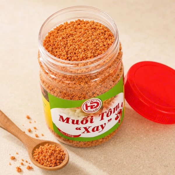 Sỉ Muối Tôm Xay HD 100g Lốc 10 Hũ – Nguồn Hàng Cho Tạp Hóa, Cửa Hàng Trái Cây