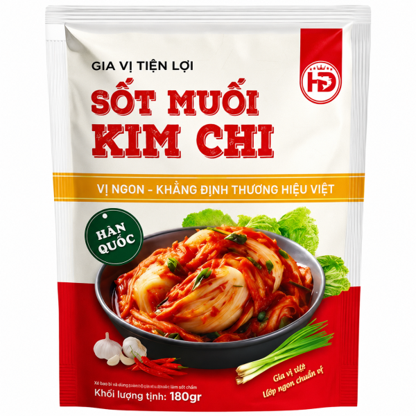 Xốt Muối Kim Chi HD Spices – Gia Vị Muối Kim Chi, Muối Dưa Chua Tiện Lợi Chuẩn Vị