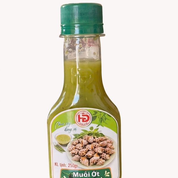 Muối Ớt Xiêm Xanh HD 250g – Gia Vị Chấm Chua Cay Cho Hải Sản, Đồ Nướng, Trái Cây