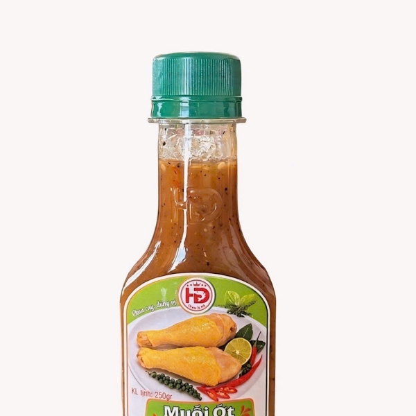 Muối Ớt Tiêu HD 150g – Cay The Đúng Vị, Chấm Hải Sản & Đồ Nướng