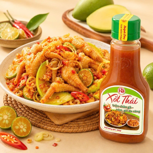 Xốt Thái HD 250g – Xốt Trộn Chân Gà, Nộm, Gỏi Đa Năng