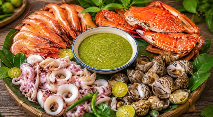Cách Làm Muối Chấm Hải Sản Sền Sệt Ngon, Chua Cay Dễ Bám Vị
