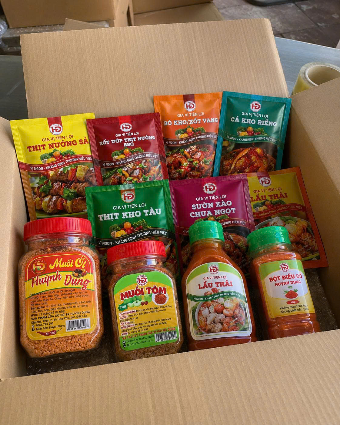 sỉ gia vị tạp hoá HD Spices nguồn hàng ổn định